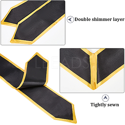 Satin Graduation Stole AJEW-WH20070-003B-01-1