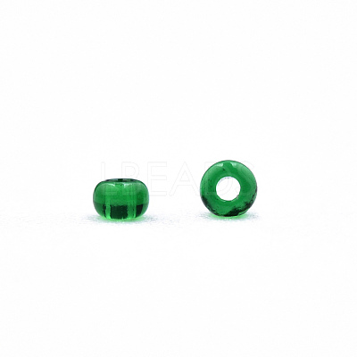 15/0 Transparent Czech Glass Seed Beads SEED-N004-004-08-1