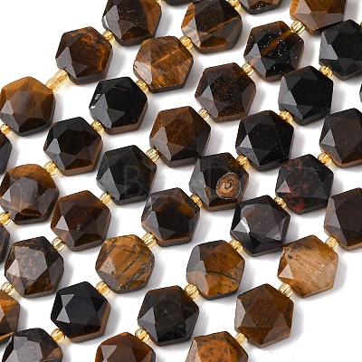 Natural Tiger Eye Beads Strands G-H344-A02-01-1