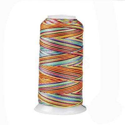 Segment Dyed Round Polyester Sewing Thread OCOR-Z001-B-03-1