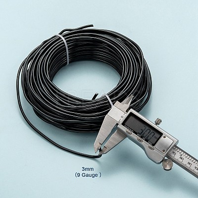 Round Anodized Aluminum Wire AW-S001-3.0mm-10-1