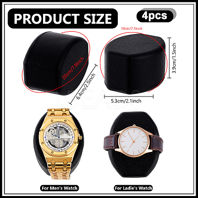 Polyurethane Jewelry Watch/Bracelet Display Pillows LS-BDIS-WH0002-15C-1