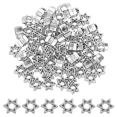 70Pcs Tibetan Style Alloy European Beads FIND-HY0005-44-1