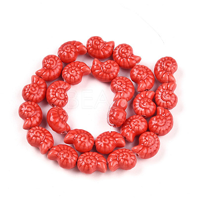 Handmade Porcelain Beads Strands PORC-I028-02H-1