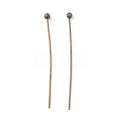 Brass Ball Head Pins LS-RP0.5x30mm-AB-1