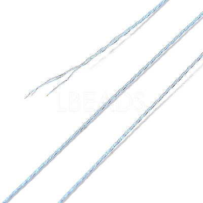 (Defective Closeout Sale: Some Spool is Broken) Polyester Metallic Threads OCOR-XCP0001-96-1