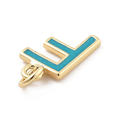 Rack Plating Brass Pendants KK-C065-03F-G-1