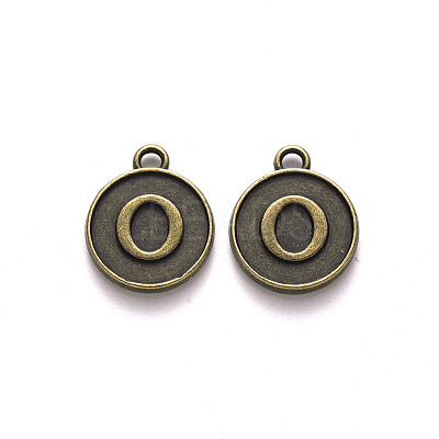 Alloy Pendant Cabochon Settings PALLOY-N156-01O-AB-1