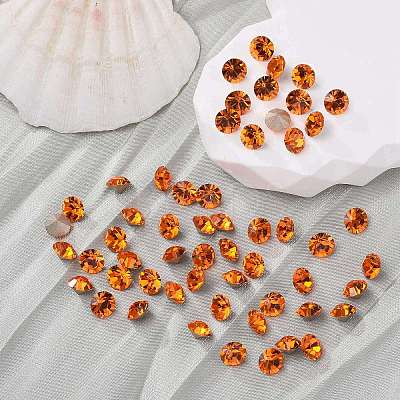 Preciosa&reg MAXIMA Crystal Round Stones Y-PRC-RBSS10-90310-1