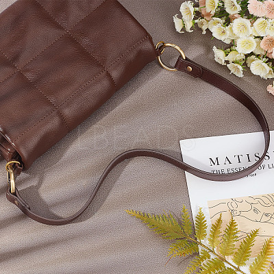 2Pcs 2 Colors Imitation Leather Bag Handles FIND-WR0002-68AB-1