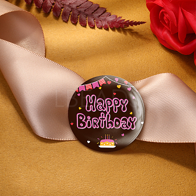 Tinplate Brooch JEWB-WH0012-026-1