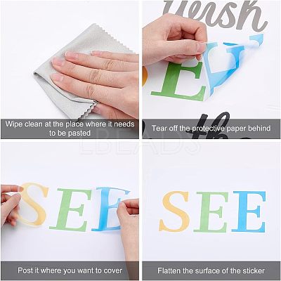 PVC Wall Stickers DIY-WH0228-223-1