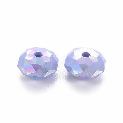 Opaque Acrylic Beads MACR-Q239-018B-1
