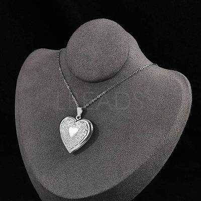 201 Stainless Steel Cable Chain Necklaces NJEW-M050-04F-P-1-1