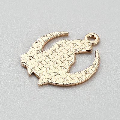 Alloy Enamel Pendants ENAM-CJC0012-061C-1