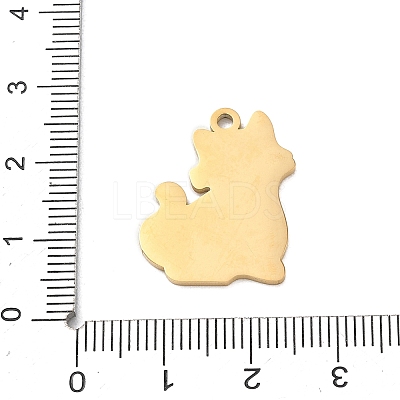 304 Stainless Steel Pendants SA-CBAE115-06G-1