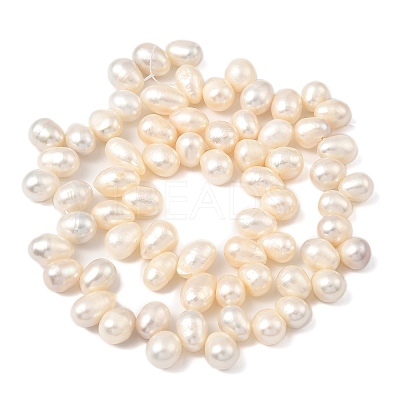 Natural Cultured Freshwater Pearl Beads Strands PEAR-I007-04E-01A-1