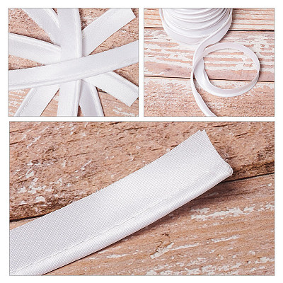 Polyester & Cotton Fabic Band FIND-WH0036-01-1