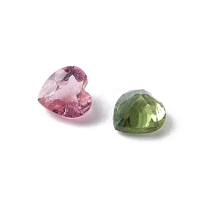 Faceted Natural Multicolor Tourmaline Cabochons G-I295-05C-12A-1