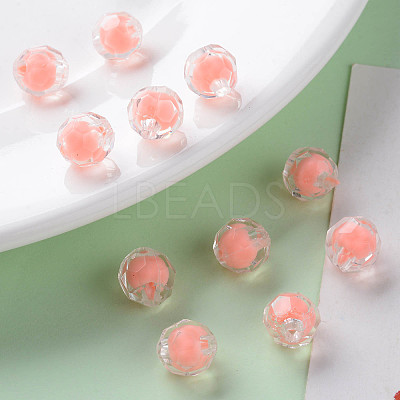 Transparent Acrylic Beads TACR-S152-04A-SS2109-1