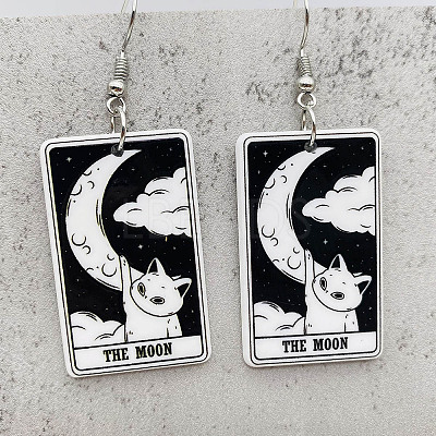 Cartoon Theme Acrylic Dangle Earrings FS-WG40F70-16-1