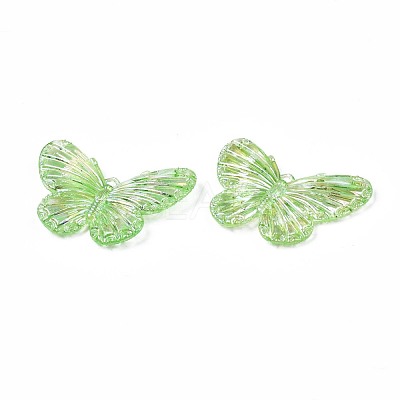Transparent Acrylic Pendants TACR-N014-008-1