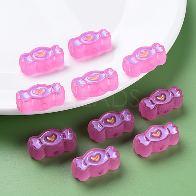 Transparent Acrylic Beads MACR-S374-05B-02-1