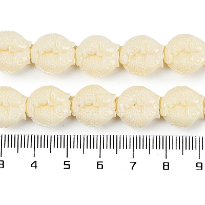 Synthetic Coral Carved Beads Strands CORA-C003-13A-1