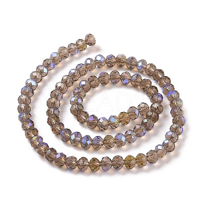 Electroplate Glass Beads Strands LS-EGLA-A034-T2mm-L06-1