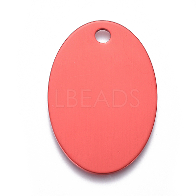 Pet Aluminium Pendants ALUM-I002-05B-1