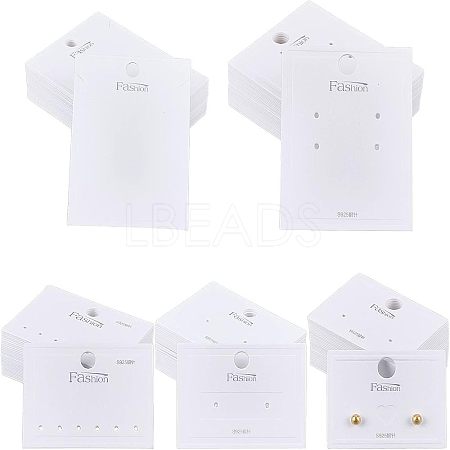 150 Pcs 5 Styles Paper Display Cards CDIS-CA0001-09-1