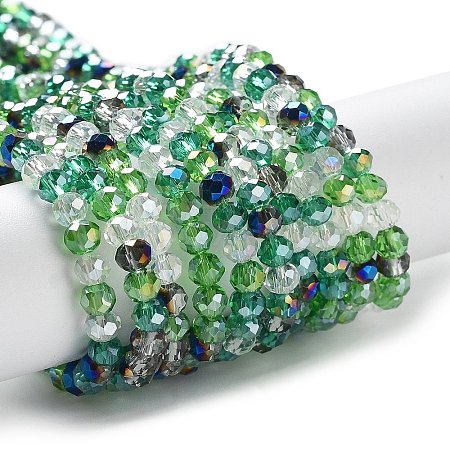 Glass Beads Strands LS-EGLA-A034-M4mm-24-1