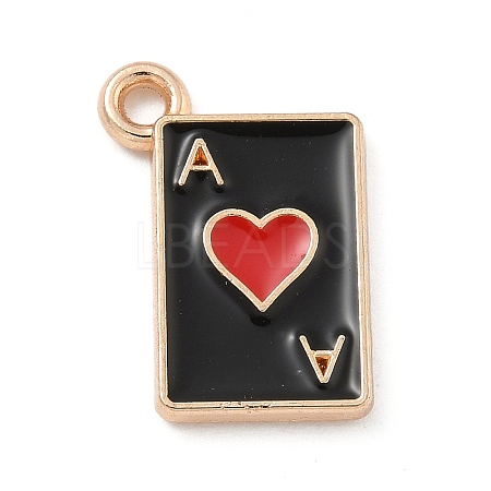 Alloy Enamel Pendants ENAM-A008-05KCG-03-1