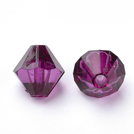 Transparent Acrylic Beads TACR-S146-10mm-24-1