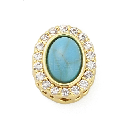Dyed Synthetic Turquoise Beads KK-B158-04G-04-1