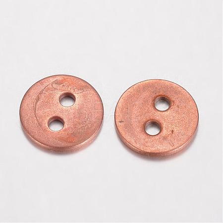 Brass Buttons KK-D522-10R-1