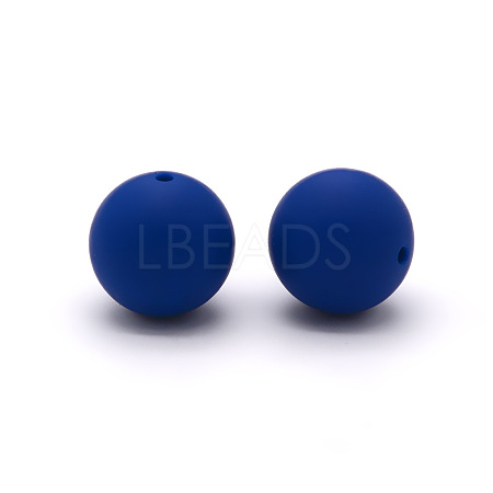 Round Food Grade Eco-Friendly Silicone Beads SI-JX0066A-50-1