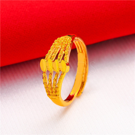 Alloy with Brass Finger Rings FS-WG26B4E-09-1