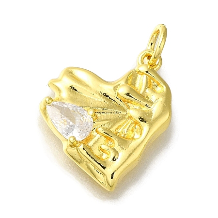 Rack Plating Brass Pendant KK-H485-06G-01-1