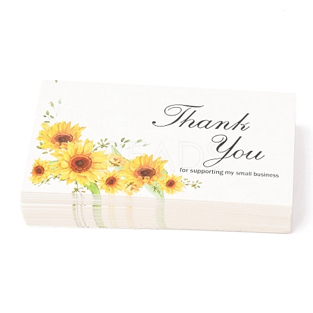 Thank You for Supporting My Business Card X-DIY-L051-012C-1