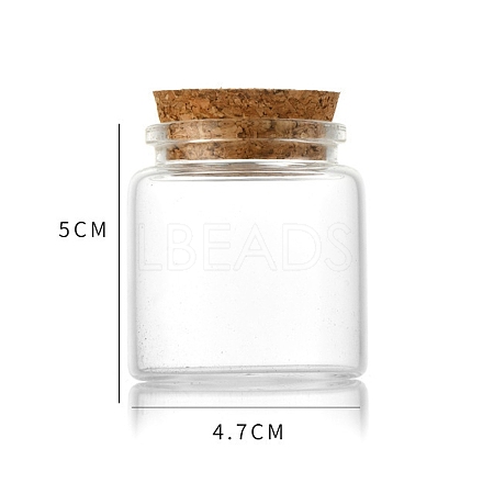 Glass Bottle X-CON-WH0085-73A-1