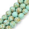 Synthetic Turquoise Beads Strands TURQ-H038-10mm-XXS23-1