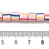 Polymer Clay Beads Strands CLAY-H006-01B-4