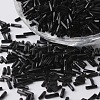 Glass Twisted Bugle Beads X1-SEED-K002-A01-1-1