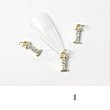 Alloy Rhinestone Cabochons MRMJ-T056-93G-I-1