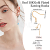 120Pcs Brass Earring Hooks KK-BBC0002-49-2