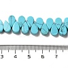 Synthetic Turquoise Beads Strands G-B064-B48-5