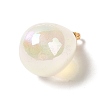 8Pcs UV Plating Acrylic Pendants FIND-YW0002-04C-4