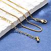 Long-Lasting Plated Brass Box Chain Necklaces X-NJEW-K112-03G-NF-4