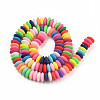 Handmade Polymer Clay Beads Strands X-CLAY-N008-064-A02-2
